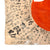 Original Japanese WWII Hand-Painted Silk Good Luck Flag with Lots of Well Wishes & Page of Translations - Portion Missing - 26 x 37½” Original Items
