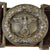 Original German WWII National Forestry Service Officials Leather Belt with Buckle by F. W. Assmann & Söhne Original Items