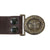Original German WWII National Forestry Service Officials Leather Belt with Buckle by F. W. Assmann & Söhne Original Items