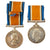 Original British WWI Rim-Engraved Victory Medal & British War Medal Lot - 10 Medals Total Original Items