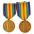 Original British WWI Rim-Engraved Victory Medal & British War Medal Lot - 10 Medals Total Original Items