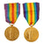 Original British WWI Rim-Engraved Victory Medal & British War Medal Lot - 10 Medals Total Original Items