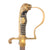 Original German WWII Army Officer Lion Head Sword by Max Weyersberg with Scabbard - WMW Waffen Original Items
