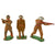 Original U.S. WWI & WWII Collection of Metal Toys - Lot of 19 Barclay Manoil Toys Original Items