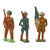 Original U.S. WWI & WWII Collection of Metal Toys - Lot of 19 Barclay Manoil Toys Original Items