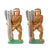 Original U.S. WWI & WWII Collection of Metal Toy Soldiers - Lot of 20 Barclay Manoil Toys Original Items