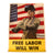 Original U.S. WWII War Production Board Propaganda Poster “Free Labor Will Win” - 40” x 28 ½” Original Items