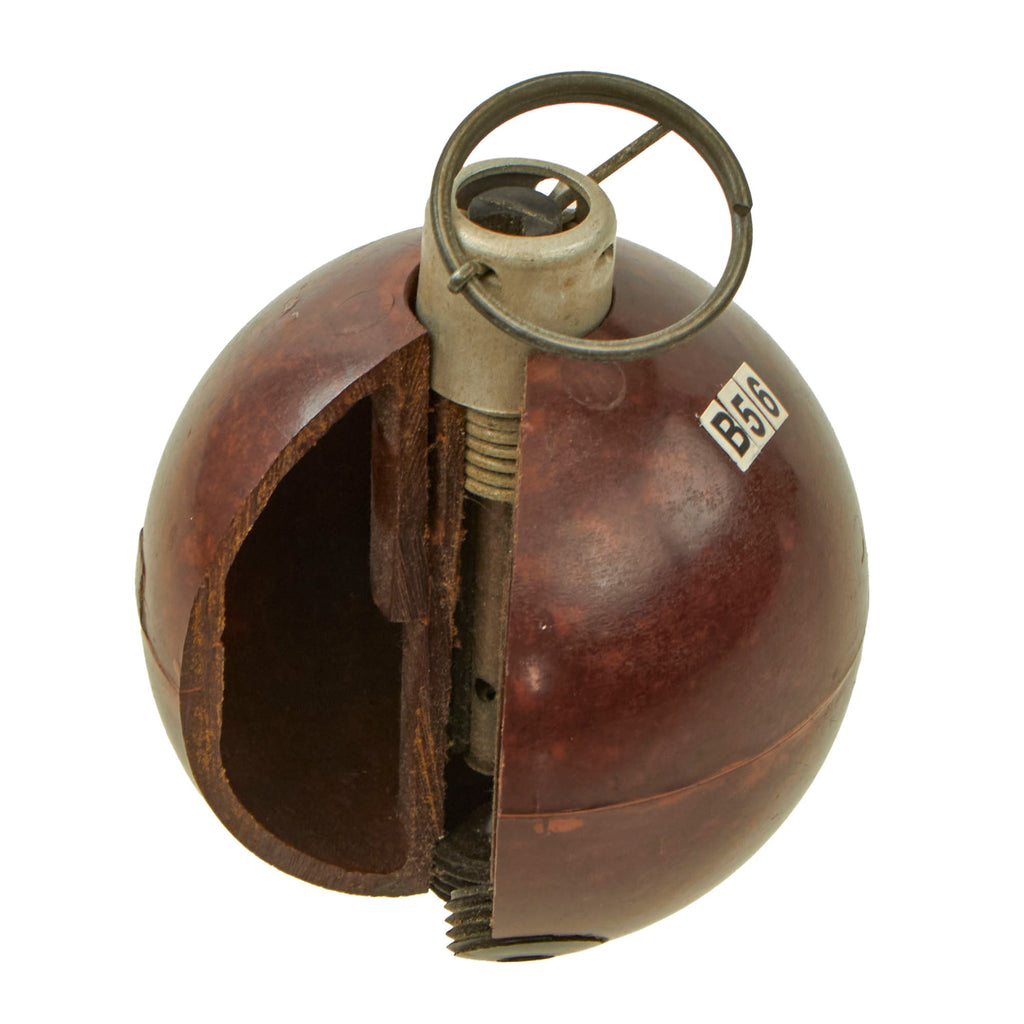Original U.S. Vietnam War Era Inert Cutaway M25A2 CS Gas Riot Control Grenade Original Items