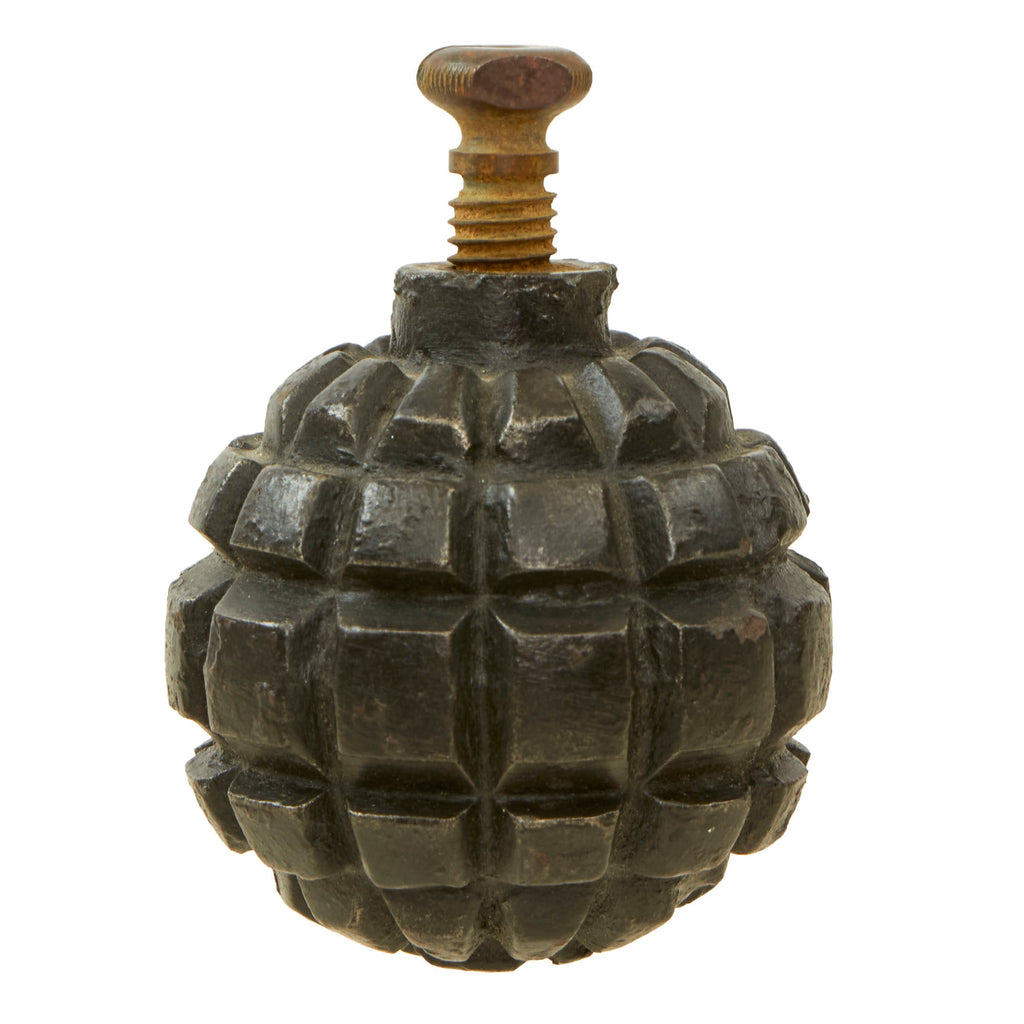 Original German WWI Model 1913 Kugel Hand Fragmentation Grenade - Kugelhandgranate - Inert Original Items