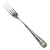 Original German WWII May 1945 Munich Braunes Haus Recovered AH “Informal Pattern” .800 Silver Demitasse Fork by Bruckmann & Söhne with Notarized Provenance from Captain Abraham Epstein - 1269th Engineer Combat Battalion