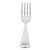 Original German WWII May 1945 Munich Braunes Haus Recovered AH “Informal Pattern” .800 Silver Demitasse Fork by Bruckmann & Söhne with Notarized Provenance from Captain Abraham Epstein - 1269th Engineer Combat Battalion