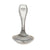 Original German WWII May 1945 Munich Braunes Haus Recovered AH “Formal Pattern” .800 Silver Demitasse Spoon by Bruckmann & Söhne with Notarized Provenance from Captain Abraham Epstein - 1269th Engineer Combat Battalion