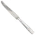 Original German WWII May 1945 Munich Führerbau Recovered AH “Formal Pattern” .800 Silver Dinner Knife by Bruckmann & Söhne with Notarized Provenance from Captain Abraham Epstein - 1269th Engineer Combat Battalion