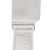 Original German WWII May 1945 Munich Führerbau Recovered AH “Formal Pattern” .800 Silver Dinner Knife by Bruckmann & Söhne with Notarized Provenance from Captain Abraham Epstein - 1269th Engineer Combat Battalion