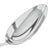 Original German WWII May 1945 Munich Führerbau Recovered AH “Informal Pattern” .800 Silver Serving Spoon by Bruckmann & Söhne with Notarized Provenance from Captain Abraham Epstein - 1269th Engineer Combat Battalion