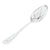 Original German WWII May 1945 Munich Führerbau Recovered AH “Informal Pattern” .800 Silver Serving Spoon by Bruckmann & Söhne with Notarized Provenance from Captain Abraham Epstein - 1269th Engineer Combat Battalion Original Items