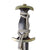 Original German WWII May 1945 Munich Führerbau Recovered Complete Model 1936 Officer Chained SS Dagger with Notarized Provenance from Captain Abraham Epstein - 1269th Engineer Combat Battalion