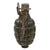 Original U.S. WWI Extremely Rare Inert Mk. I Defensive Grenade with Original Fuse and Lever Original Items