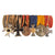 Original Imperial German Pre-WWI Named Prussian Jäger Officer Waffenrock & Dienstmütze Visor with 6-Place Medal Bar - Oscar Höflich Original Items