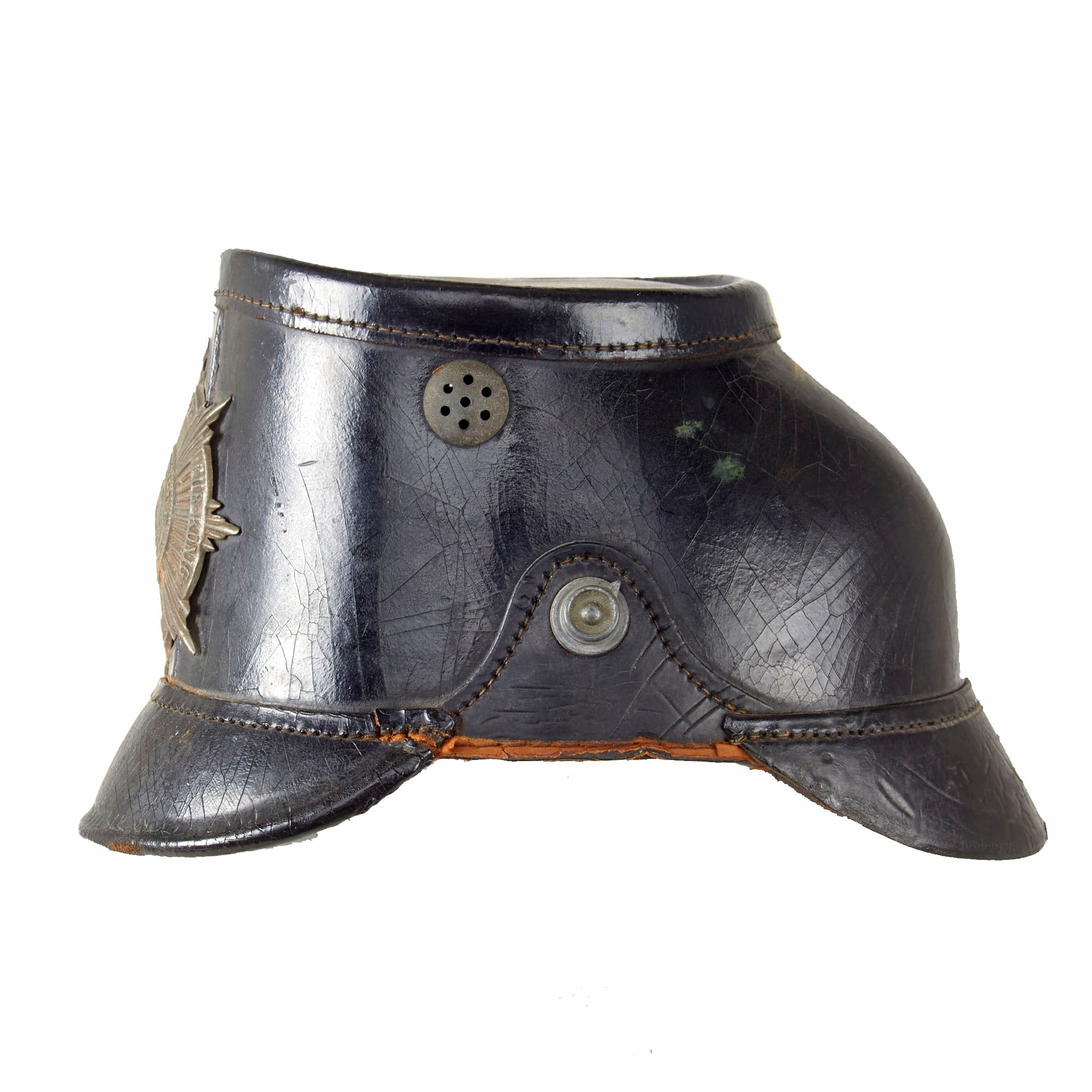 Original Imperial German WWI Prussian Guard M1895 Enlisted Tschako