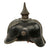 Original Imperial German WWI Grand Duchy of Baden M1915 Infantry EM/NCO Pickelhaube Helmet with Loose Visors - No Cockades or Chinstrap Original Items