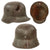 Original Imperial German WWI M16 “KIA” Shrapnel-Damaged Helmet Shell - Marked W.66 Original Items