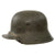 Original Imperial German WWI M16 Stahlhelm Helmet Repainted with M17 Liner & Broken Chinstrap - Ventilation Lugs Filled - Marked BF64 Original Items