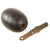Original Imperial German WWI Model 1917 First Pattern Smooth-Body Inert “Egg” Hand Grenade with M1915 Friction Igniter - Eierhandgranate Original Items