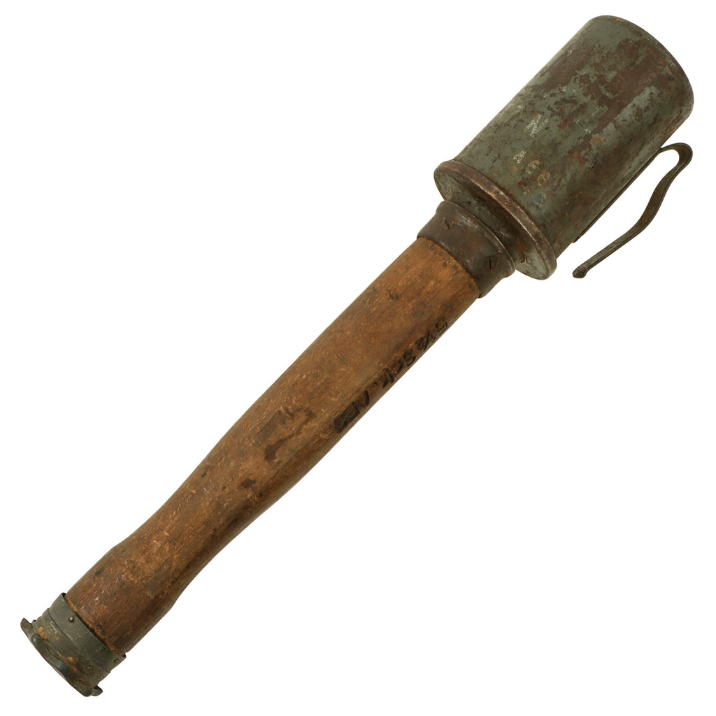 Original Imperial German WWI Inert M1917 Stick Grenade - Stielhandgranate M17 - Dated January 1917 Original Items