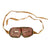 Original British WWI Anti-Gas Sponge Goggles with Canvas Tie Straps - Circa 1915 Original Items