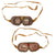 Original British WWI Anti-Gas Sponge Goggles with Canvas Tie Straps - Circa 1915 Original Items