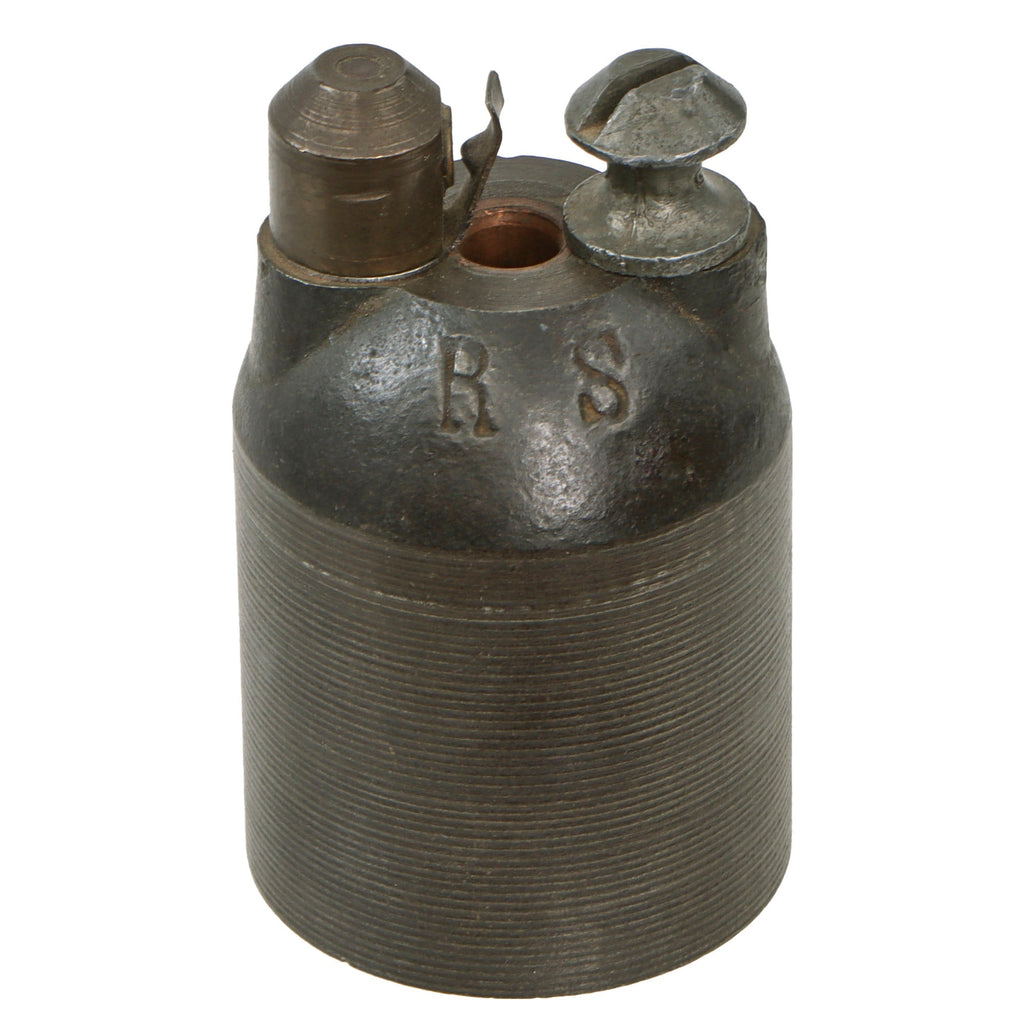 Original Rare French WWI & WWII Viven-Bessière “VB” Rifle Fragmentation Grenade - Excellent - Inert Original Items