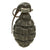 Original French WWI F1 Hand Grenade with Billant Modèle 1916 Fuse - Inert Original Items