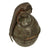 Original French WWI Model 1914 OF1 Egg Hand Grenade circa 1915 - 1917 - Inert Original Items