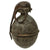 Original French WWI Model 1914 OF1 Egg Hand Grenade circa 1915 - 1917 - Inert Original Items
