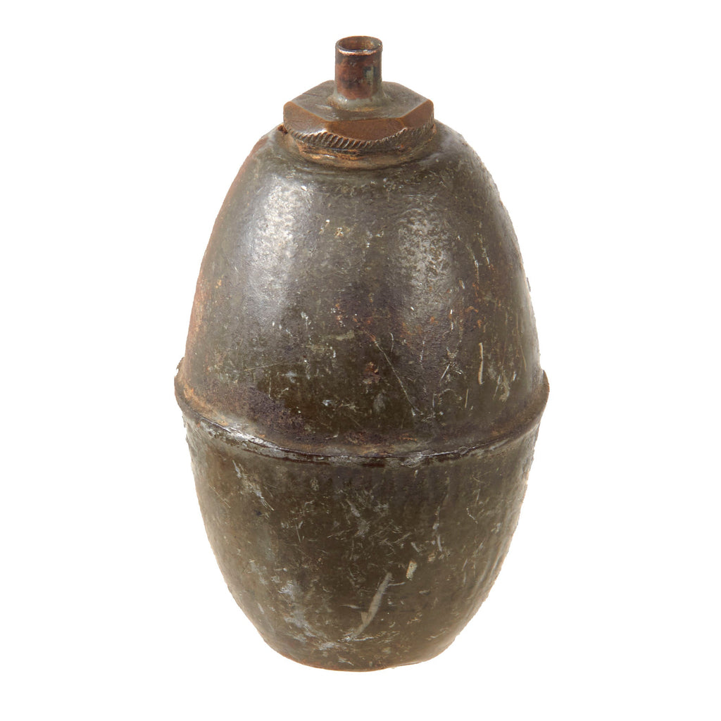 Original French WWI Inert Suffocante Lacrymogene Mle 1916 Automatique Chemical Grenade Original Items