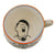 Original British WWII Homefront Anti-Axis Propaganda Caricature Adolf Teacup Ashtray by Fieldings Original Items