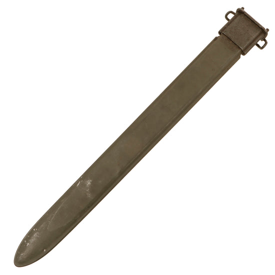 Original U.S. WWII M3 Scabbard for the M1905 Springfield 16 inch Rifle Bayonet