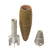 Original U.S. Early Global War on Terror Era Inert M720 60mm Mortar Round with Fuze