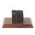 Original German WWII Me-109 Fragment of Wing from Altenburg Airbase in Germany Mounted on Wooden Base
