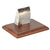 Original German WWII Me-109 Fragment of Wing from Altenburg Airbase in Germany Mounted on Wooden Base