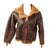 Original British WWII Irvin Sheepskin Flying Jacket With Air Ministry “AM” Marked Cuff Zippers Original Items