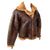 Original British WWII Irvin Sheepskin Flying Jacket With Air Ministry “AM” Marked Cuff Zippers Original Items