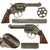 Original U.S. Colt Model 1878 "Frontier" .45cal Revolver Made in 1881 with 5" Barrel and Modified Grip - Serial 5639 Original Items