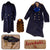 Original German WWII Kriegsmarine Navy Blue Greatcoat Named To Konteradmiral z.V. Walter Isendahl with Dagger Hanger Original Items