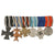 Original German WWI Era Medal Bar with 1914 EKII, Bavarian Merenti Cross, Hindenburg Cross, and More - 6 Awards Original Items