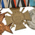 Original German WWI Era Medal Bar with 1914 EKII, Bavarian Merenti Cross, Hindenburg Cross, and More - 6 Awards Original Items
