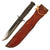 Original U.S. WWII USMC Mark 2 KA-BAR Fighting Knife by CAMILLUS in Leather Sheath