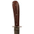 Original German WWII Bakelite Handle Trench Fighting Knife by PUMA-Werk with Custom Leather Sheath Original Items