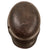 Original Imperial German WWI Rare Large Size Battle Damaged M16 Stahlhelm Helmet Shell with Heavy Shrapnel Gouges - Marked TJ68